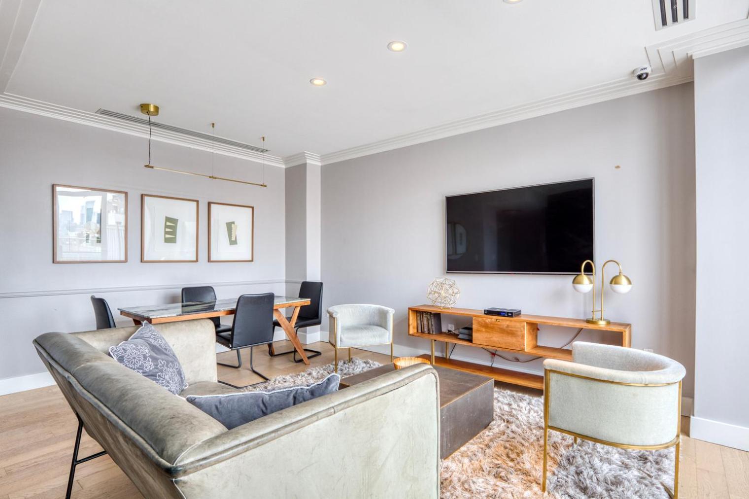 Apartamento Chelsea 1br W Doorman Lounge Nr Food Hall Nyc-1196